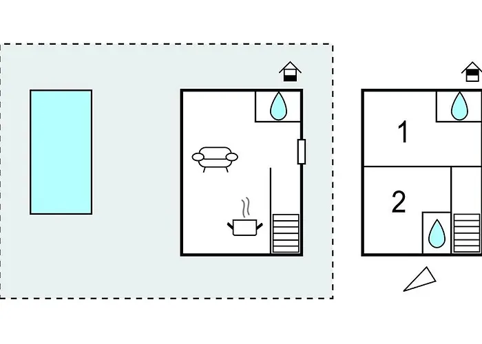 2 Bedroom Beautiful In *