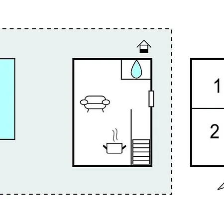 2 Bedroom Beautiful In *